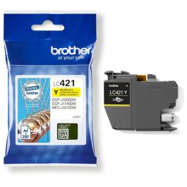 Cartouche d'origine Brother LC421Y - jaune