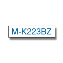 Ruban cassette d'origine Brother MK223BZ - bleu, blanc