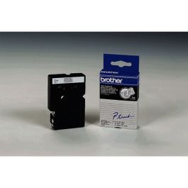 Ruban cassette d'origine Brother TC195 - transparent, blanc
