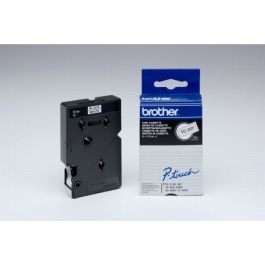 Ruban cassette d'origine Brother TC201 - noir, blanc
