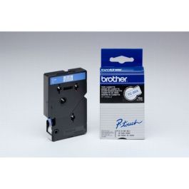Ruban cassette d'origine Brother TC203 - bleu, blanc
