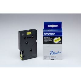 Ruban cassette d'origine Brother TC601 - noir, jaune