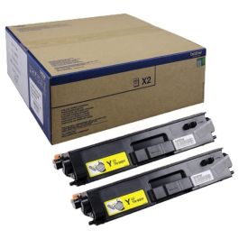 Toner d'origine Brother TN900YTWIN - jaune
