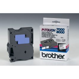 Ruban cassette d'origine Brother TX241 - noir, blanc
