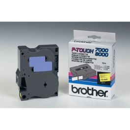 Ruban cassette d'origine Brother TX641 - noir, jaune