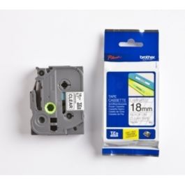 Ruban cassette d'origine Brother TZE141 - noir, transparent