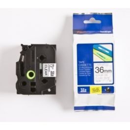 Ruban cassette d'origine Brother TZE161 - noir, transparent