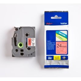 Ruban cassette d'origine Brother TZE451 - noir, rouge