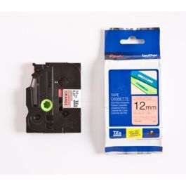 Ruban cassette d'origine Brother TZEB31 - noir, orange