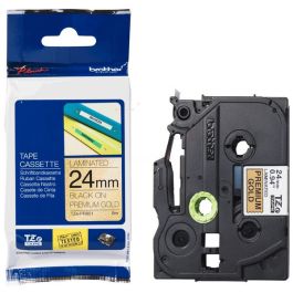 Ruban cassette d'origine Brother TZEPR851 - noir, or