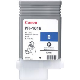 Cartouche d'origine Canon 0891B001 / PFI-101 B - bleue