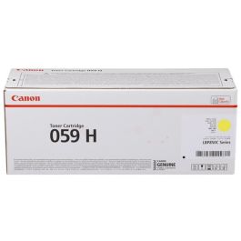 Toner d'origine Canon 3624C001 / 059 H - jaune