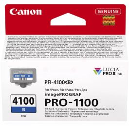 Cartouche d'origine Canon 6786C001 / PFI-4100 B - bleue