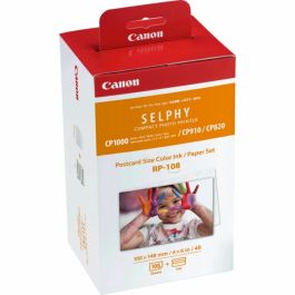 Cartouche photo d'origine Canon 8568B001 / RP-108 - multicouleur