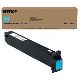 Toner d'origine Develop A0D74D2 / TN-213 C - cyan