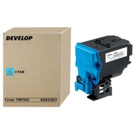 Toner d'origine Develop A0X54D7 / TNP-50 C - cyan