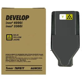 Toner d'origine Develop AAJW2D2 / TNP-81 Y - jaune