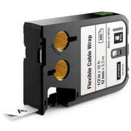 Ruban cassette d'origine Dymo 1868806 - noir, blanc