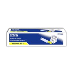 Toner d'origine Epson C13S050316 / 0316 - jaune