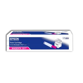Toner d'origine Epson C13S050317 / 0317 - magenta
