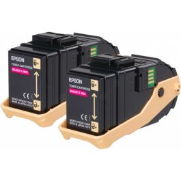 Toner d'origine Epson C13S050607 / 0603 - magenta