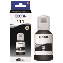 Bouteille d'encre d'origine Epson C13T03M140 / 111 - noire