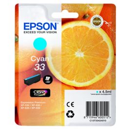 Cartouche d'origine Epson C13T33424010 / 33 - cyan