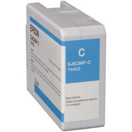 Cartouche d'origine Epson C13T44C240 / SJIC-36-P-C - cyan