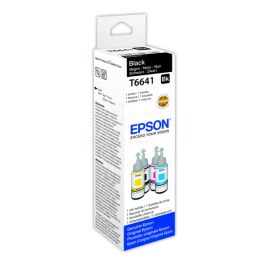 Bouteille d'encre d'origine Epson C13T66414A / T6641 - noire