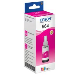 Bouteille d'encre d'origine Epson C13T664340 / 664 - magenta