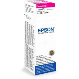 Bouteille d'encre d'origine Epson C13T66434A / T6643 - magenta