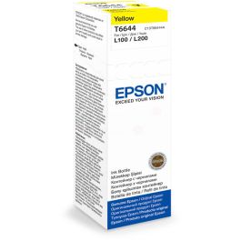 Bouteille d'encre d'origine Epson C13T66444A / T6644 - jaune