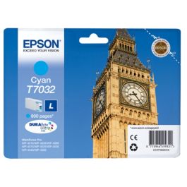 Cartouche d'origine Epson C13T70324010 / T7032 - cyan