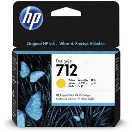 Cartouche d'origine HP 3ED69A / 712 - jaune