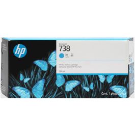 Cartouche d'origine HP 676M6A / 738 - cyan