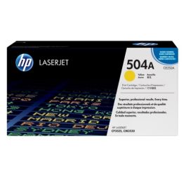 Toner d'origine HP CE252A / 504A - jaune
