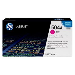 Toner d'origine HP CE253A / 504A - magenta