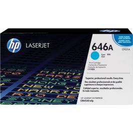 Toner d'origine HP CF031A / 646A - cyan