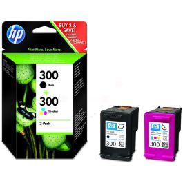 Cartouches d'origines HP CN637EE / 300 - multipack 2 couleurs : noire, multicouleur