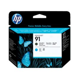 Tête d'impression d'origine HP C9460A / 91 - noire, cyan