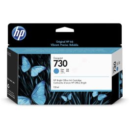 Cartouche d'origine HP P2V62A / 730 - cyan