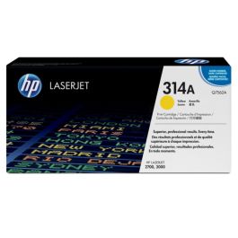 Toner d'origine HP Q7562A / 314A - jaune