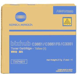 Toner d'origine Konica Minolta A95W250 / TNP-49 Y - jaune