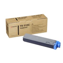 Toner d'origine Kyocera 1T02F3CEU0 / TK-510 C - cyan