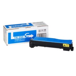 Toner d'origine Kyocera 1T02HMCEU0 / TK-550 C - cyan