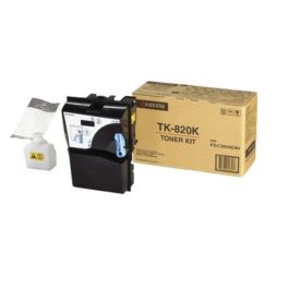 Toner d'origine Kyocera 1T02HP0EU0 / TK-820 K - noir