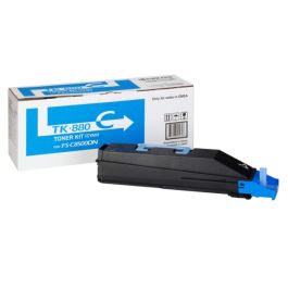 Toner d'origine Kyocera 1T02KACNL0 / TK-880 C - cyan