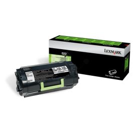 Toner d'origine Lexmark 52D2000 / 522 - noir