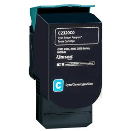 Toner d'origine Lexmark C242XC0 - cyan