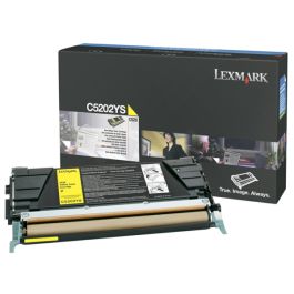 Toner d'origine Lexmark C5202YS - jaune